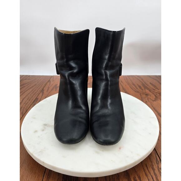 Tory Burch Kira 70MM Leather Ankle Boots - Picture 5 of 9